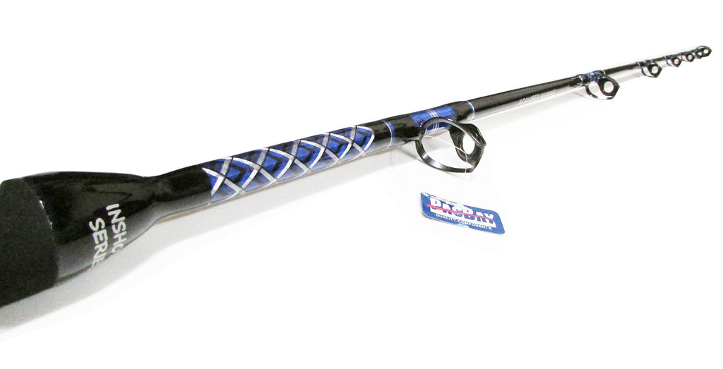 Pair Of Inshore Series Turbo Guide Trolling Rods 20-40 LBTHIS IS OUR INSHORE SERIES OF RODS 
 

THIS LISTING IS FOR (2) TWO TOP QUALITY 20-40 LB RODS


THESE RODS ARE MADE TO LAST USING THE FINEST QUALITY COMPONENTS

ALL OSaltwater RodsXcaliber marine incXcaliber marine inc