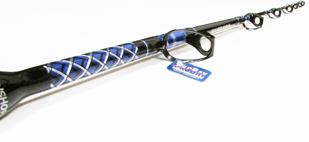 Pair Of Inshore Series Turbo Guide Trolling Rods 80-130 LB