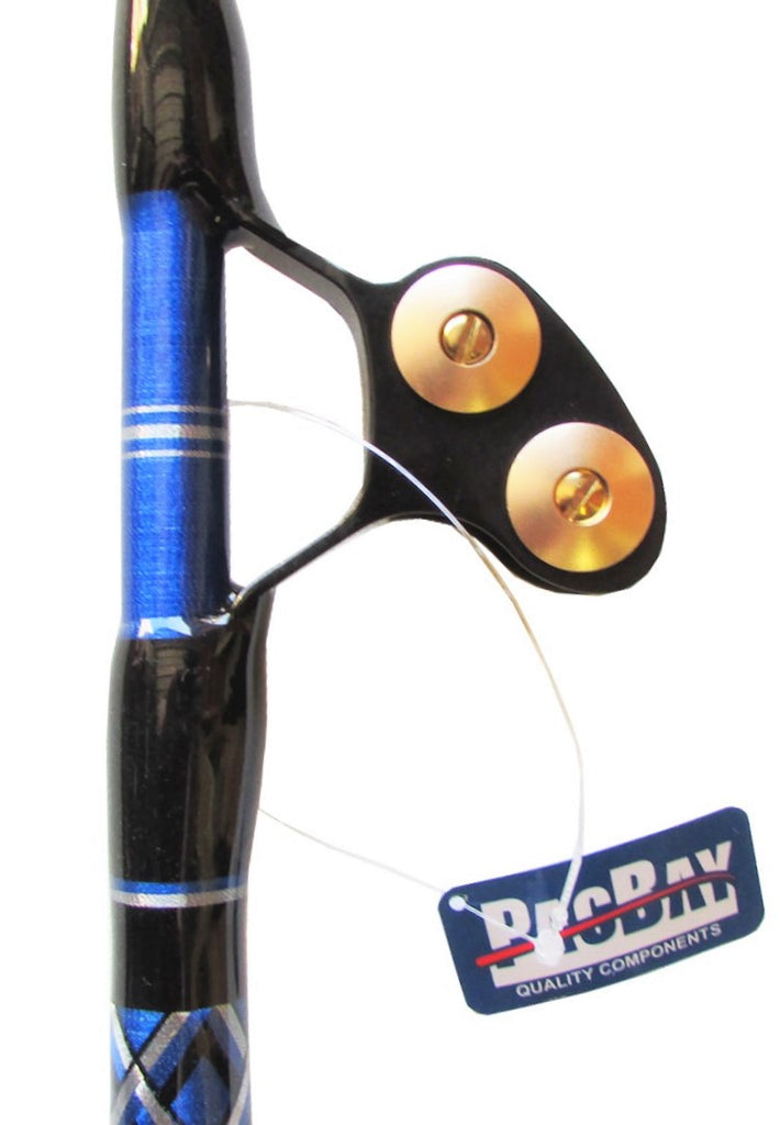 Pair Of Deep Drop Swivel Tip Trolling Rods 130 LB ClassXCALIBER MARINE PAIR OF OFFSHORE SERIES 130 LB CLASS SWIVEL TIP DEEP DROP TROLLING ROD
ALL OF OUR RODS ARE MADE USING SOLID EGLASS BLANKS, NOT INFERIOR HOLLOW COMPOSSaltwater RodsXcaliber marine incXcaliber marine inc