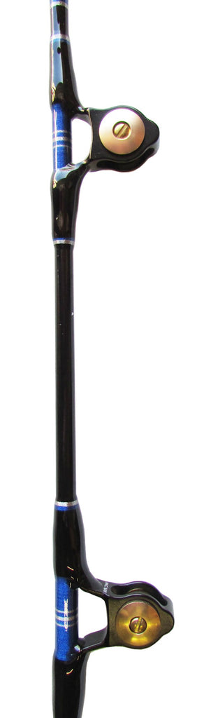 Pair Of Deep Drop Swivel Tip Trolling Rods 130 LB ClassXCALIBER MARINE PAIR OF OFFSHORE SERIES 130 LB CLASS SWIVEL TIP DEEP DROP TROLLING ROD
ALL OF OUR RODS ARE MADE USING SOLID EGLASS BLANKS, NOT INFERIOR HOLLOW COMPOSSaltwater RodsXcaliber marine incXcaliber marine inc